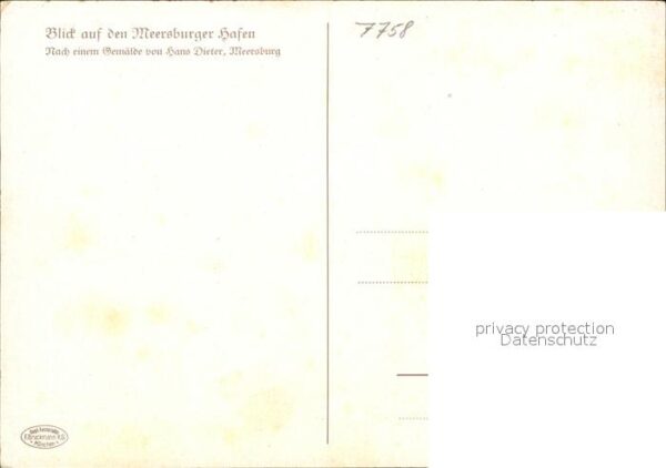 Dieter Hans Meersburg Hafen – Bild 2
