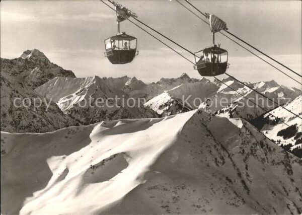 Seilbahn Kanzelwand Kleinwalsertal Riezlern Widd