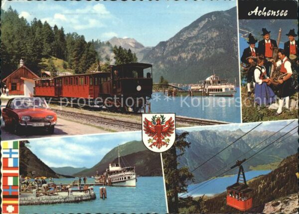 Zahnradbahn Achensee Volkstrachten Tirol Maurach Ro