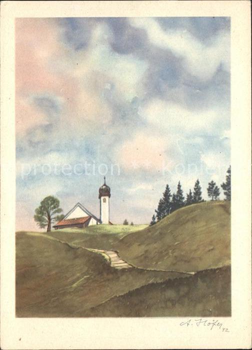 Kuenstlerkarte A. Höfer Aus der Ostmark Nr. 32/14