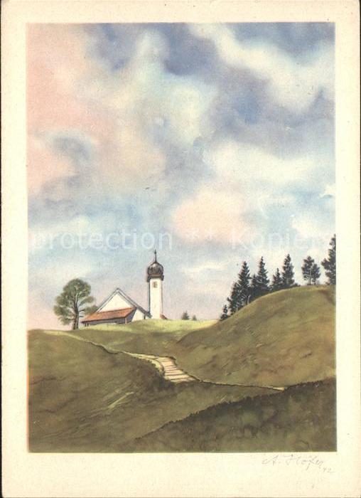 Kuenstlerkarte A. Höfer Aus der Ostmark Nr. 32/14 Korn