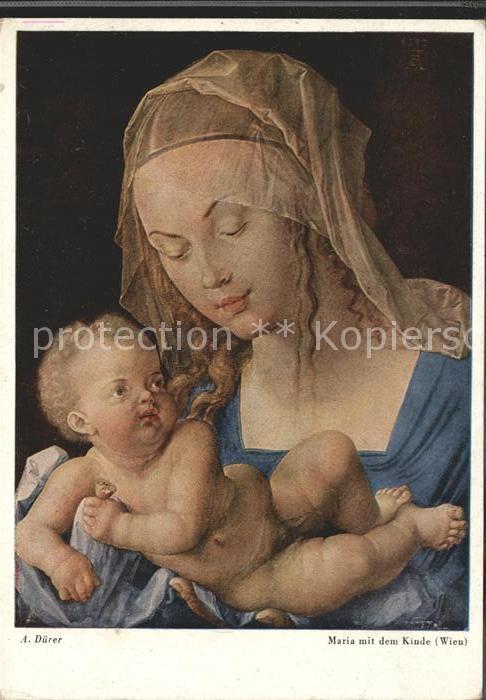 Duerer Albrecht Nuernberg Maria mit dem Kinde Nr. 3135 F. A. Acke