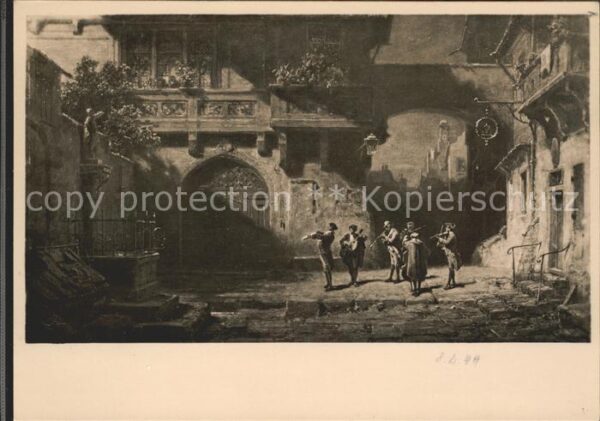 Spitzweg Carl Ständchen Leipzig Museum