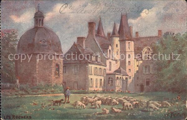 Kuenstlerkarte Collection de la Petite Gironde Chateau