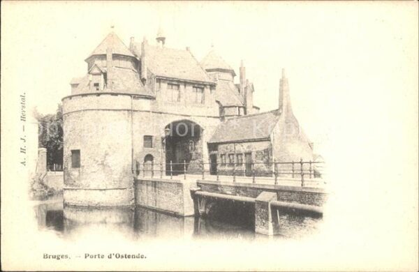 Bruges BRUGGE Belgie Porte d_Ostende