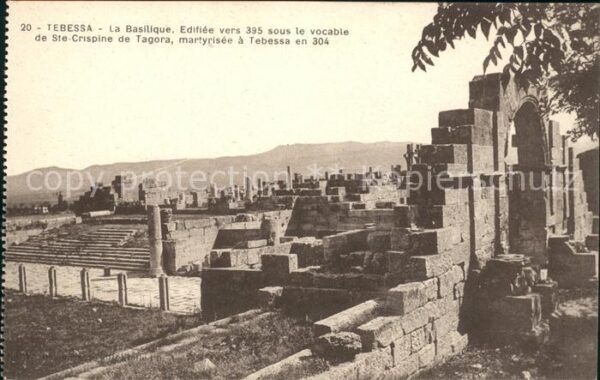 Tebessa Basilique Ruinen Antike