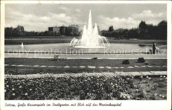 Bottrop Wasserspiele Stadtgarten Marienhospital