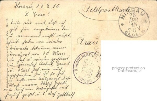Hirsau Abtei mit der Ulme – Bild 2