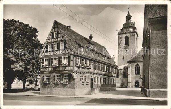 Kirchheim Teck Max Eyth Haus Kirche
