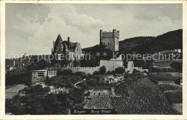 Bingen Rhein Burg Klopp