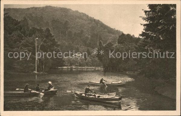 Freiburg Breisgau Waldsee Bootspartien