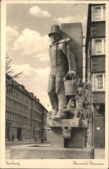 Hamburg Hummel Brunnen