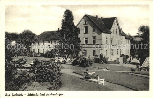 Bad Seebruch Kurhaus und Parkanlagen