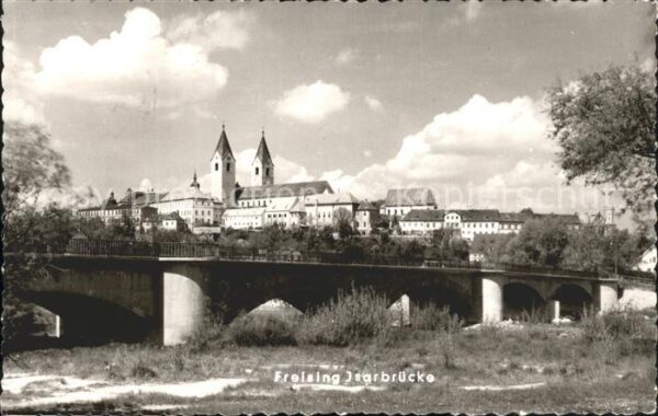 Freising Oberbayern Isarbrücke