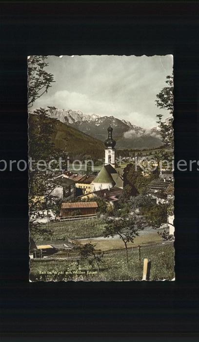 Reit Winkl mit Wildem Kaiser