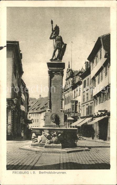 Freiburg Breisgau Bertholdsbrunnen