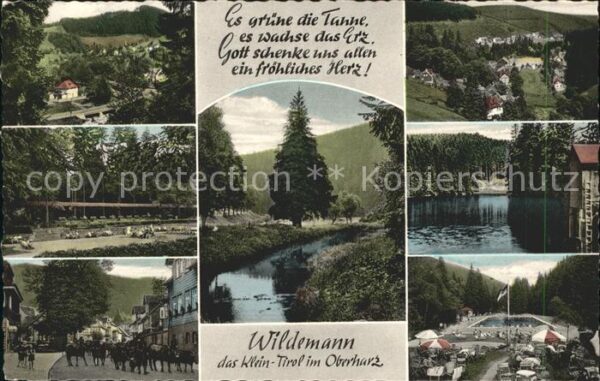 Wildemann Klein Tirol im Oberharz Teilansichten