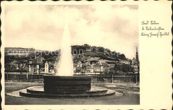 Bad Soden Taunus Brunnen Fontaine