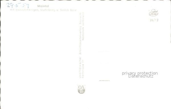 Maintal mit Vierzehnheiligen Staffelberg und Sc – Bild 2