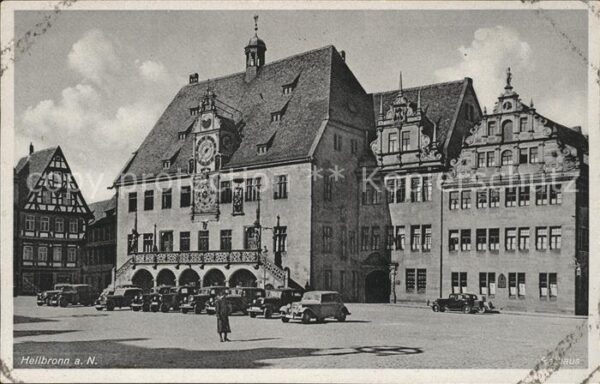 Heilbronn Neckar Marktplatz Rathaus
