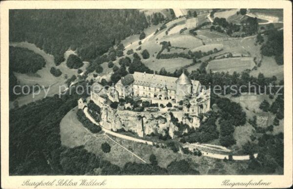 Edertal Edertalsperre Burghotel Schloss Waldeck