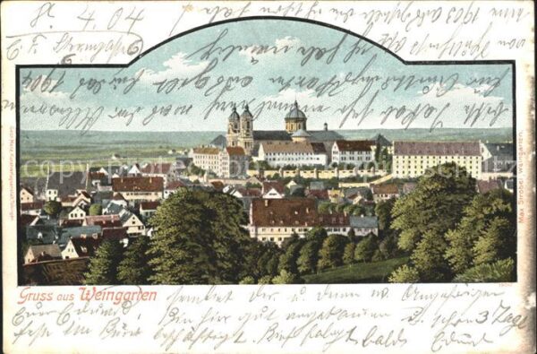 Weingarten Wuerttemberg Schloss Kirche