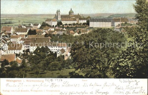 Weingarten Wuerttemberg Schloss Kirche