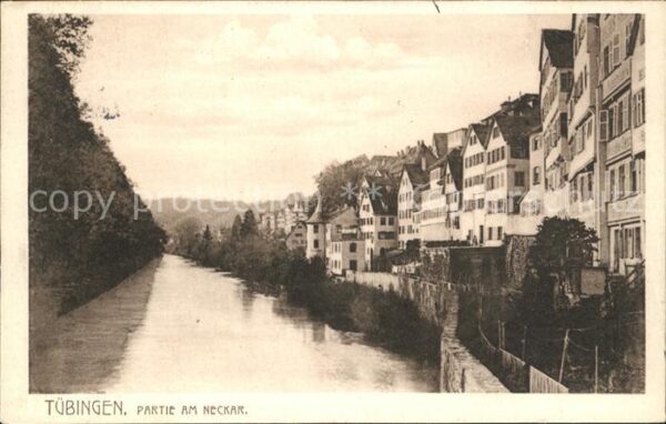Tuebingen Neckarpartie