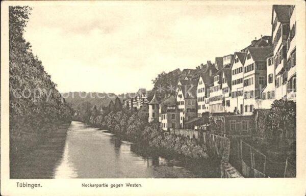 Tuebingen Neckarpartie