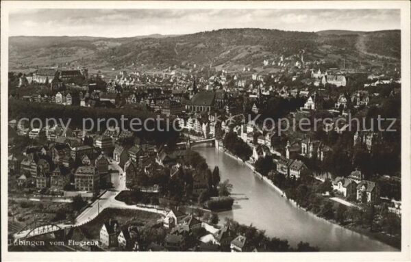 Tuebingen Fliegeraufnahme