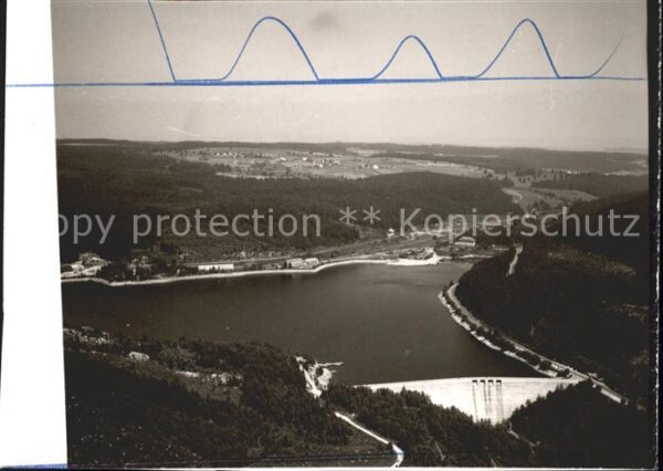 Seebrugg mit Schluchsee und Staumauer