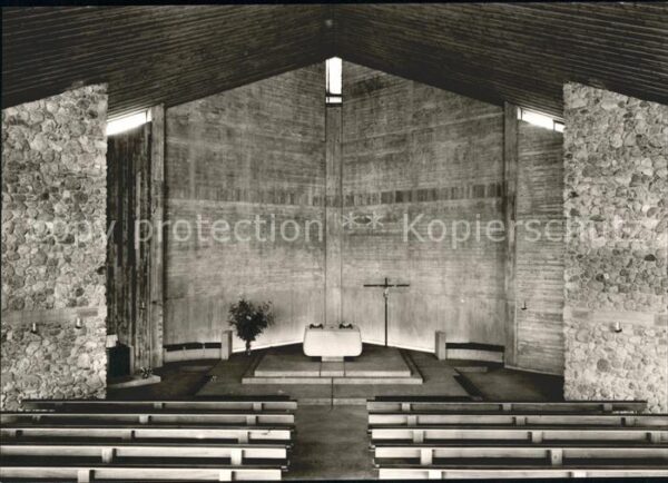 Feldberg Schwarzwald Kirche der Verklärung Christi Inneres
