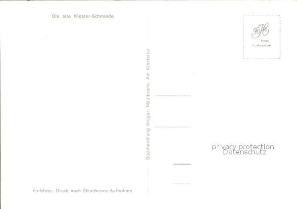 Maulbronn Alte Klosterschmiede – Bild 2