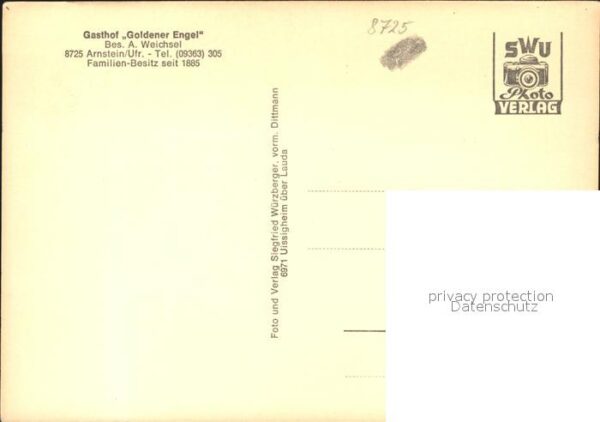 Arnstein Unterfranken Gasthof Goldener Engel Gasträume – Bild 2