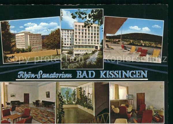 Bad Kissingen Rhön Sanatorium Teilansichten