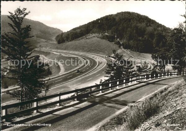 Rohrbrunn Autobahn Raststätte im Spessart