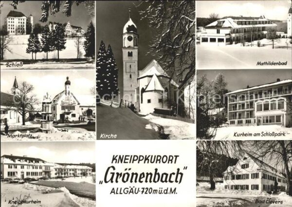 Groenenbach Bad Schloss Markt Bad Clevers Kirche Kurhei
