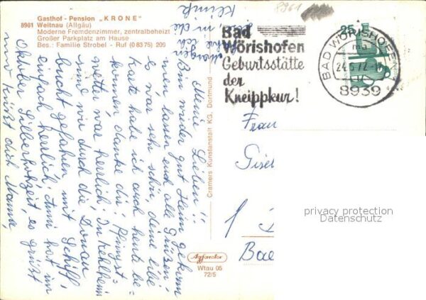 Weitnau Gasthof Krone Details – Bild 2