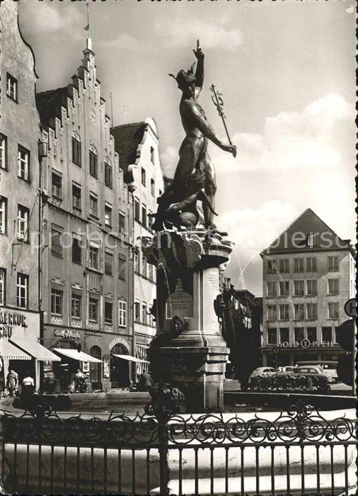 Augsburg Merkurbrunnen