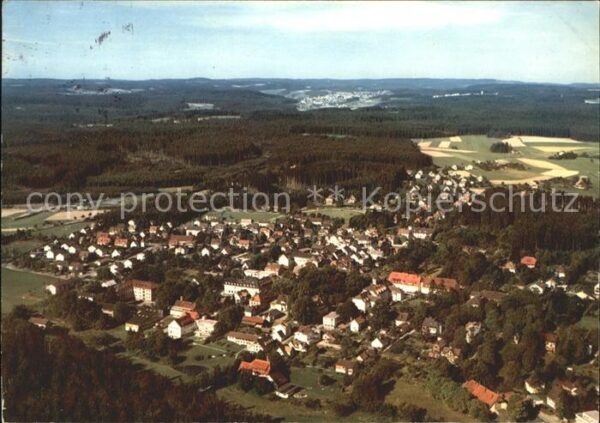 Koenigsfeld Schwarzwald Fliegeraufnahme