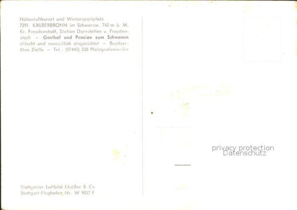 Kaelberbronn Fliegeraufnahme – Bild 2
