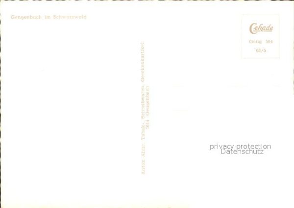 Gengenbach Totalansicht – Bild 2