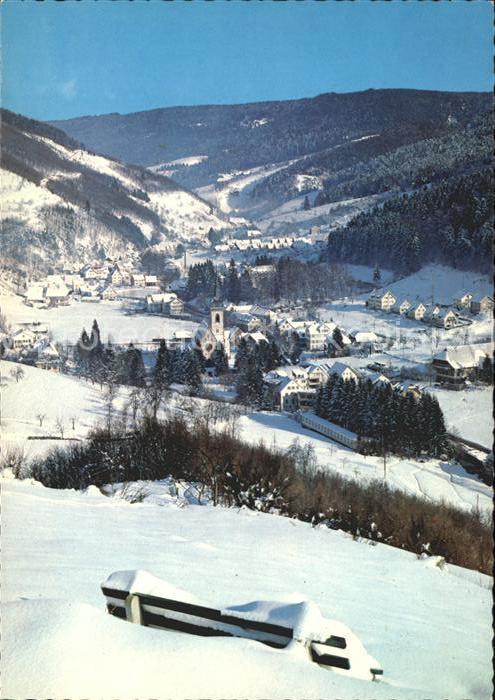 Nordrach Winterpanorama