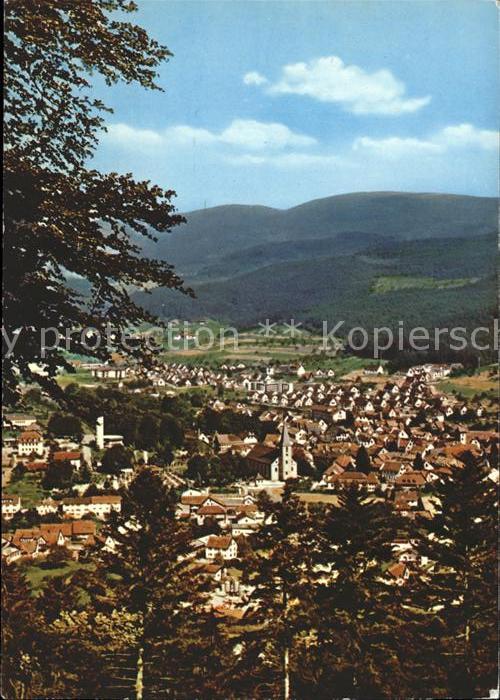 Zell Harmersbach Totalansicht