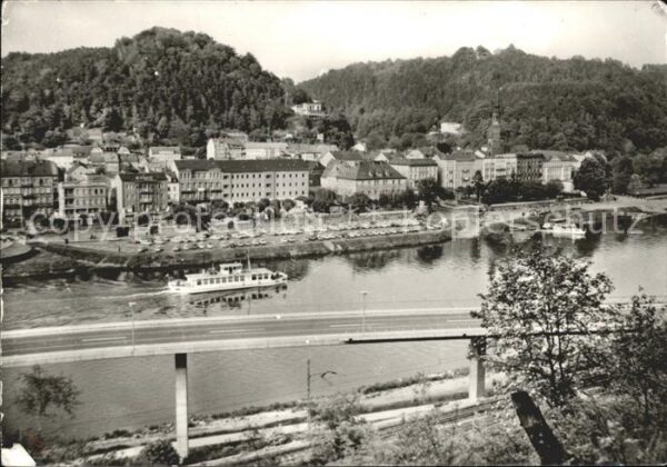 Bad Schandau Ortsansicht Fährschiff