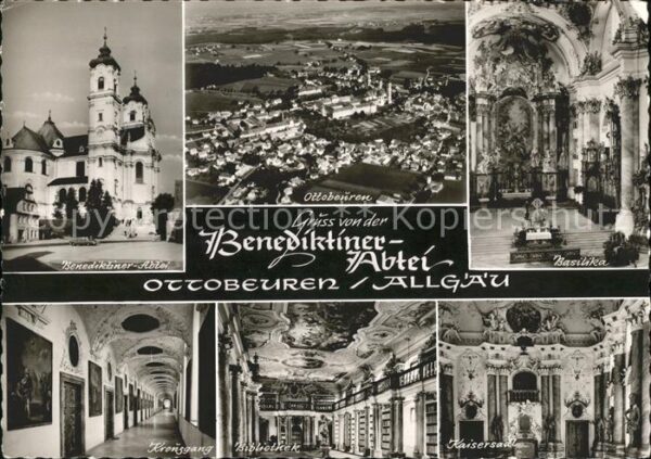 Ottobeuren Benediktiner Abtei Total Basilika Kreuz