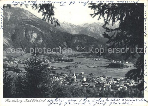 Hindelang mit Bad Oberdorf Totalansicht