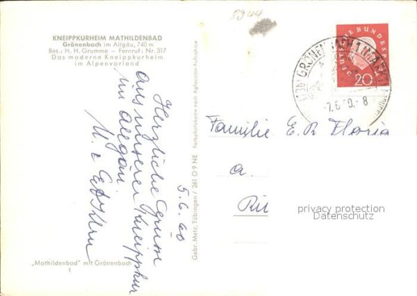 Bad Groenenbach Kneippkurheim Mathildenbad – Bild 2