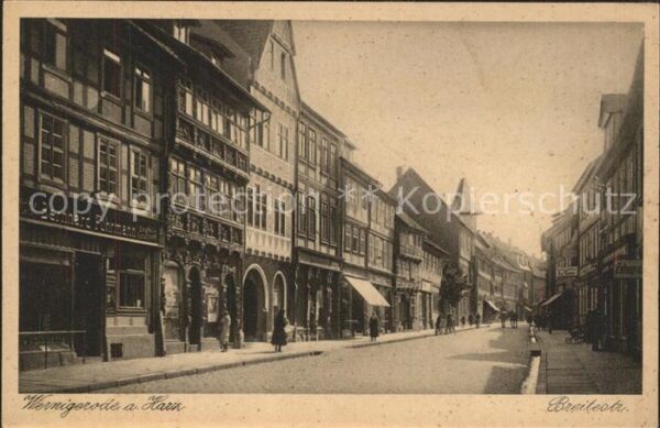 Wernigerode Harz Strassenpartie