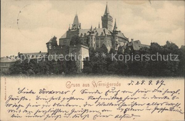 Wernigerode Harz Schloss